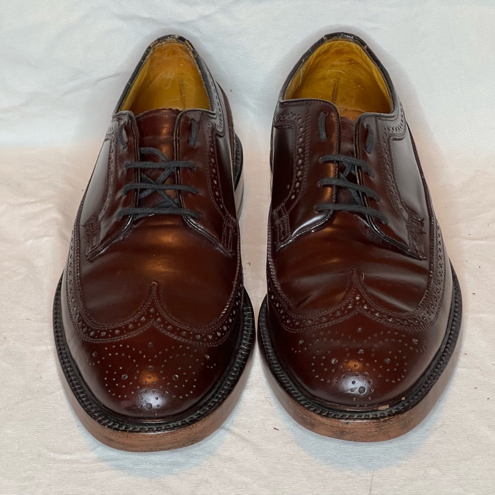 Vintage Florsheim Shell Cordovan Sz 8.5 style 93605